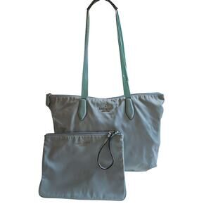 Kate Spade Kitt Nylon Tote Bag with COA and Pouch